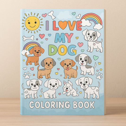 Coloring Book - Dog Lovers